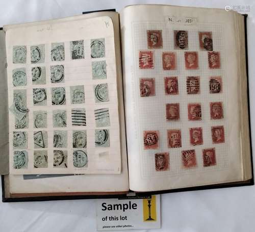 An album containing stamps and some pieces of postal history...