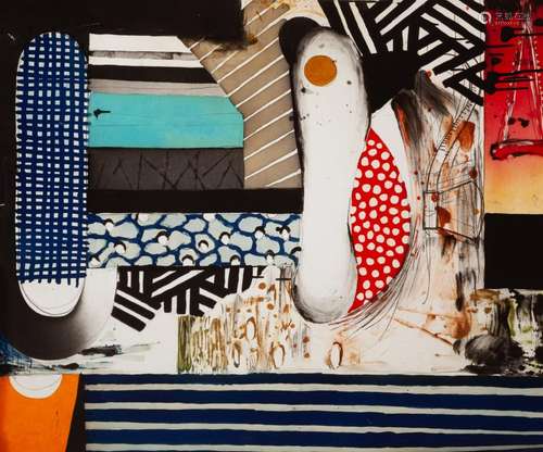 ABRAHAM LACALLE (Almería, 1962)."Composition", 200...