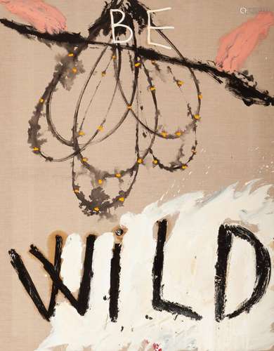 PACO CELORRIO (Burgos, 1956)."Wild", 2000.Oil on c...