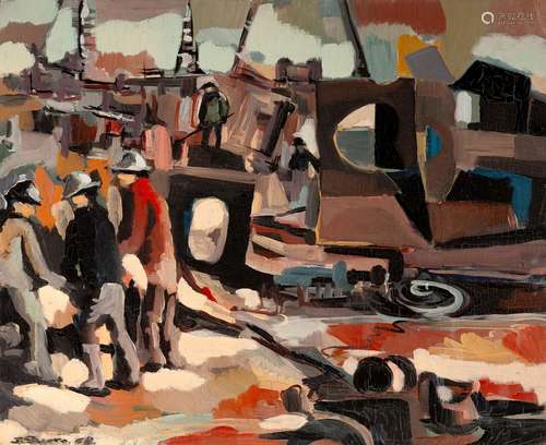 JOSÉ QUERO (Jaén, 1932 – Valencia, 2008)."Stretchers&qu...