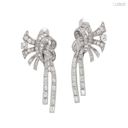 CONVERTIBLE DIAMOND EARCLIPS