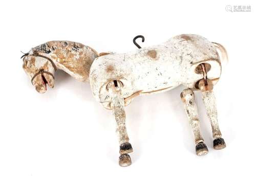 An early 20th Century Folk Art toy horse