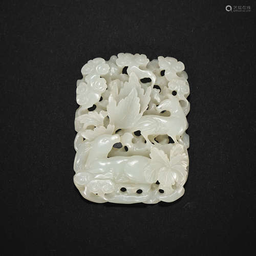 CHINESE LIAO DYNASTY HETIAN JADE