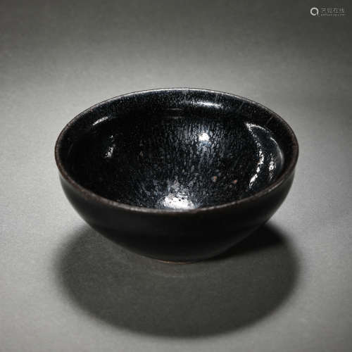 CHINESE SOUTHERN SONG DYNASTY JIAN WARE BLACK GLAZED RABBIT ...