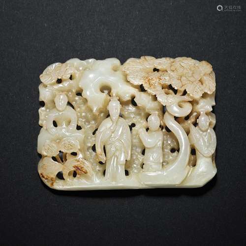 CHINESE LIAO DYNASTY HETIAN JADE