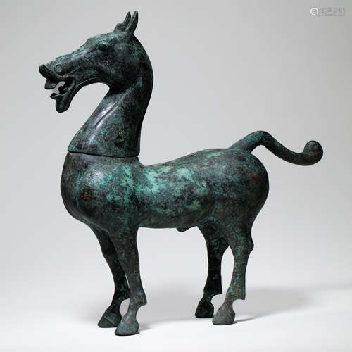 BRONZE HORSE, WARRING STATES PERIOD, CHINA