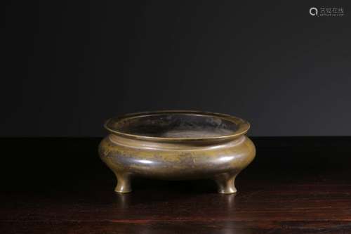 Chinese Bronze Censer,Mark