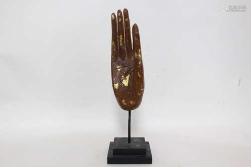 Chinese Wood Buddha Hand