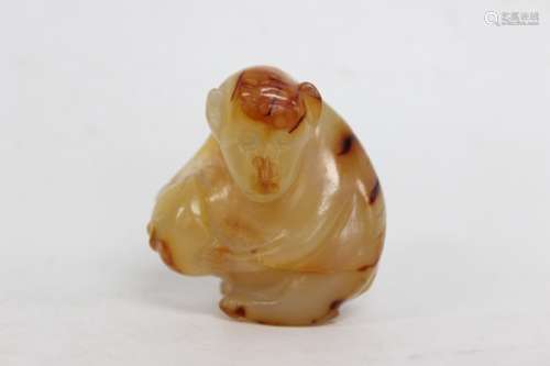 Chinese Agate Monkey