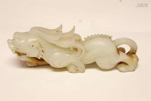 Chinese Jade Carved Dragon