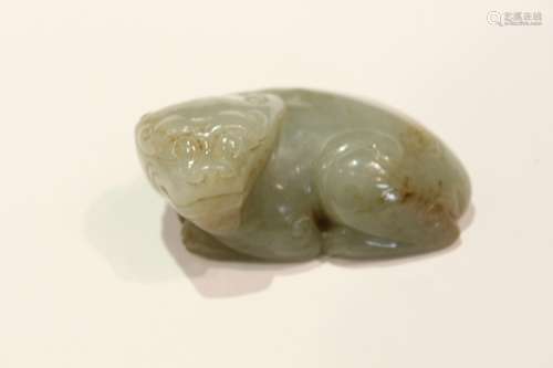 Chinese Jade Carved Beast