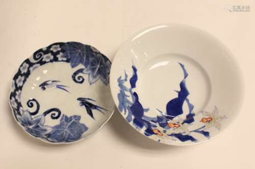 Two Japanese Porcelain Bowl