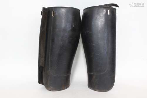 Leather Leg Guards Assassin