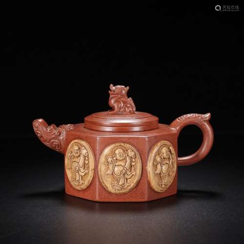 Chinese Zisha Teapot,Mark