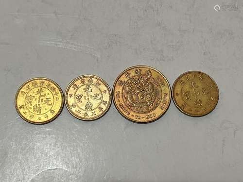 Four Chinese Coins