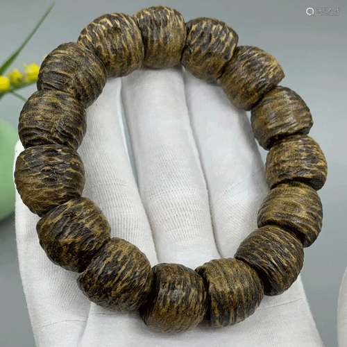 Chengxiang Wood Beads Bracelet