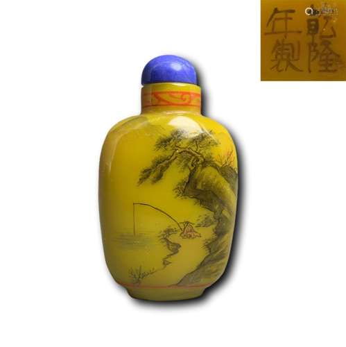 Chinese Liuli Snuff Bottle