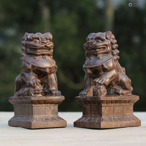 Chinese Chengxiang Wood Lions