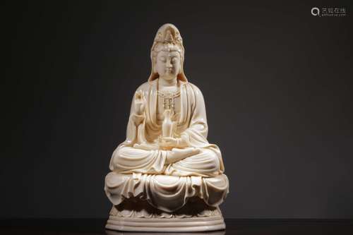 Chinse Blanc De Porcelain Guanyin