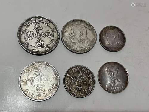 Six Chinese Coins