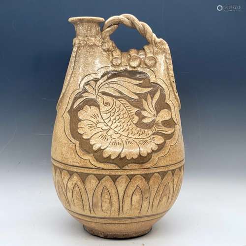 Chinese Cizhou Ware Ewer