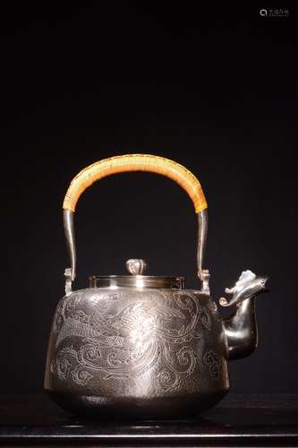 Japanese Silver Teapot