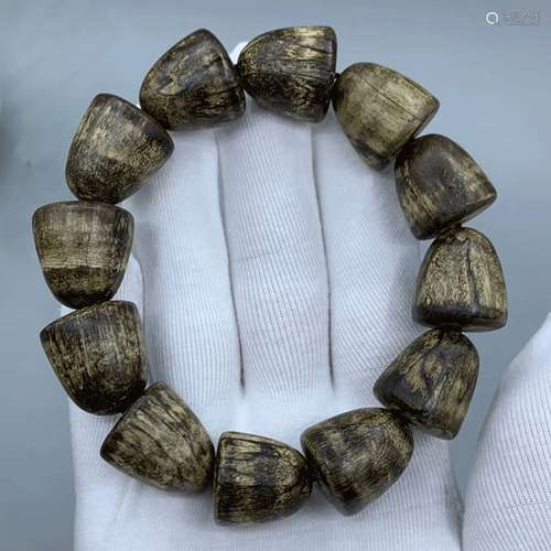 Chengxiang Wood Beads Bracelet