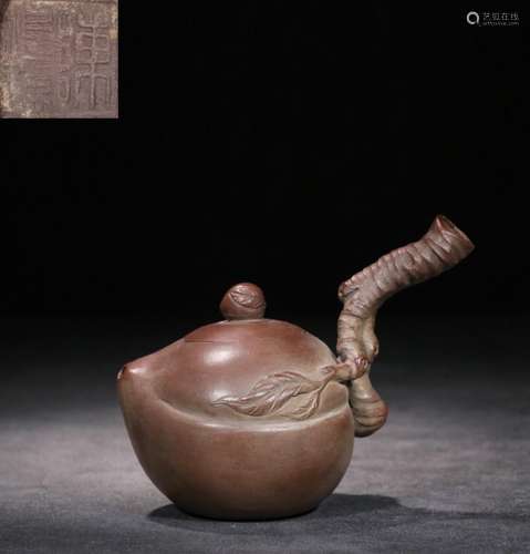 Chinese Zisha Teapot. Mark