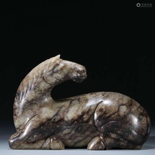 jade head horse ornament