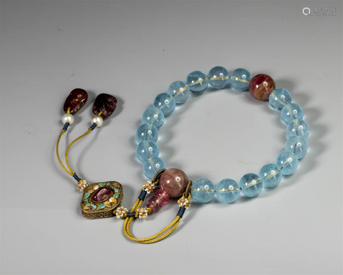 A 18 Beaded Bracelet