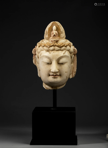 A HanBaiYu Bodhisattva Head