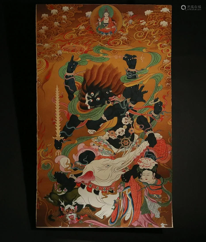 A Tibetan Thangka