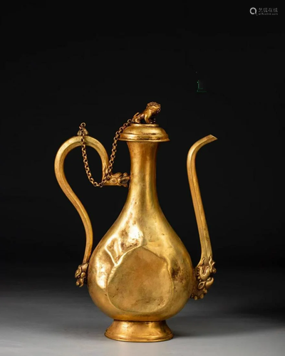 A Gold Wine Pot