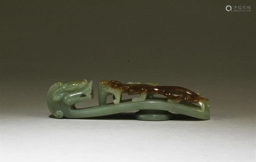 Chinese Jade Belt Hook