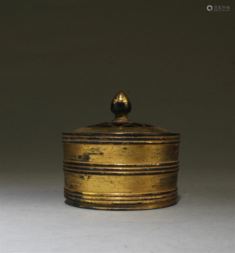 Chinese Bronze Hand Warmer