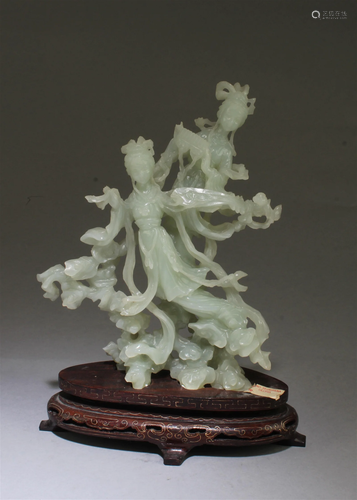 A Carved Jade Ornament