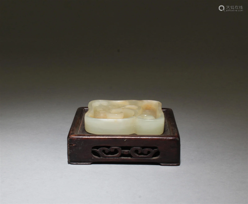 A Carved Jade Ornament