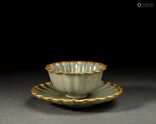 A LongQuan Bowl Cum Saucer