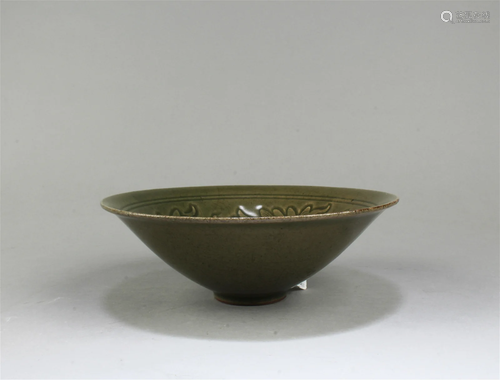 A well carved bowl of Yao Zhou Kiln of Northern So