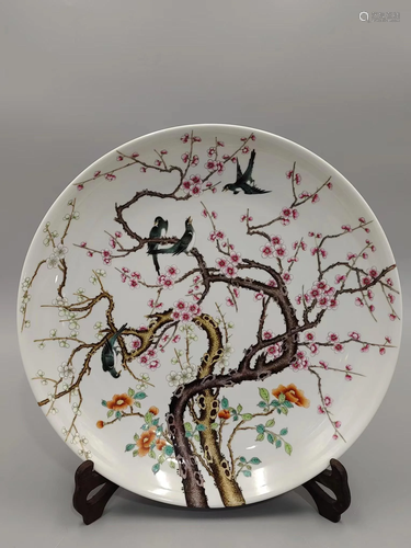 A Porcelain Plate