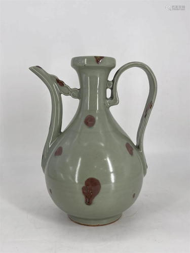 Brown-splashed Longquan Kiln ewer