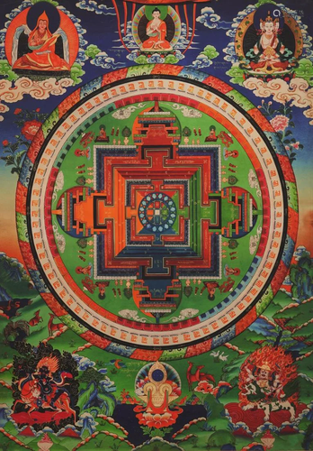 Tangka, Tibet traditional buddhas art