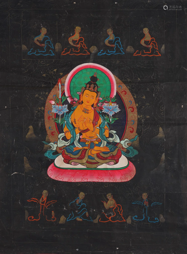 Tangka, Tibet traditional Tara art