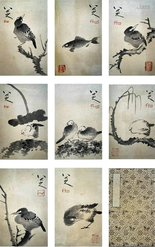 Chinese flowers and birds painting