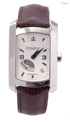 Gents Baume & Mercier Hampton wristwatch, having a white...