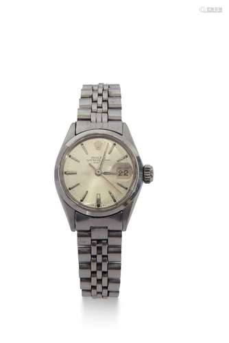 Ladies third/fourth quarter of 20th century stainless steel ...