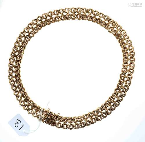 Collier couture en or 14 Kt. 68,6 g
