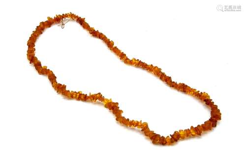 COLLANA DI AMBRA,lunghezza cm 30