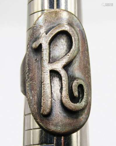 SIZE 6 "R" INITIAL STERLING RING-CHUNKY!