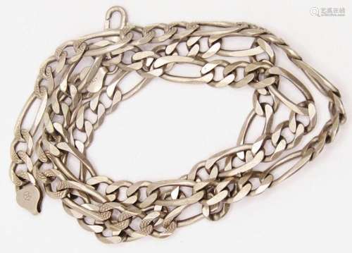 26 INCH MEN S FIGARO LINKED NECKLACE/CHAIN